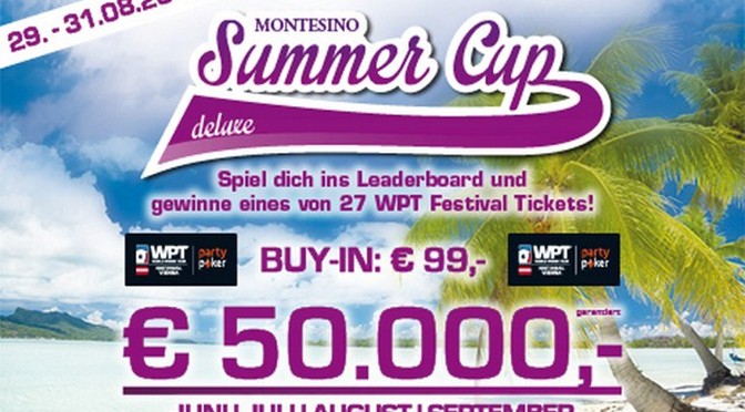 Thomas S. casht beim Monte Summer Cup