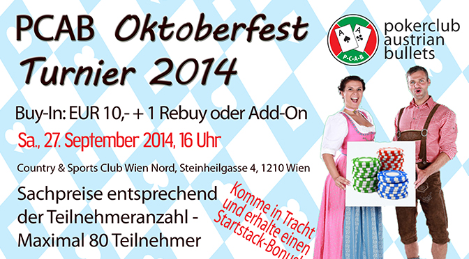 Bullets laden zum Oktoberfest