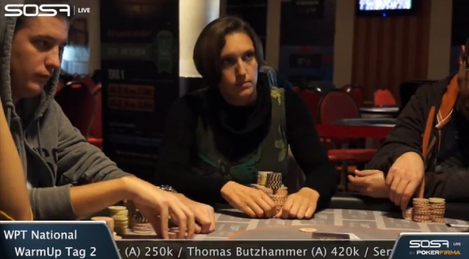 Sarah Strak casht beim WPT National Warm Up