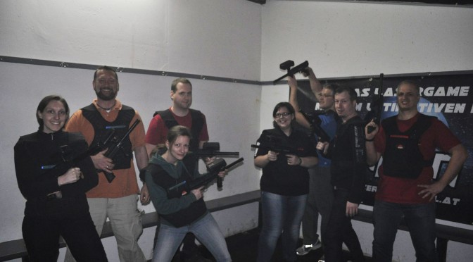 Bullets schießen scharf beim Lasertag