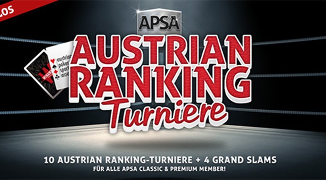 Alfred Auner auf Platz 10 beim APSA Online Turnier