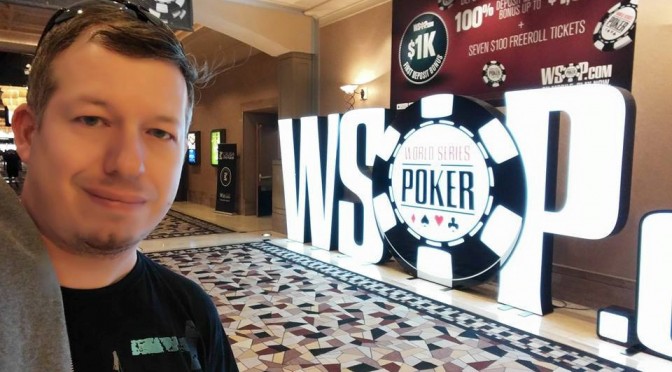 Robert Jelinek am Final Table bei WSOP Event #282