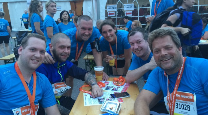 Running Bullets beim Wien Energie Business Run 2015