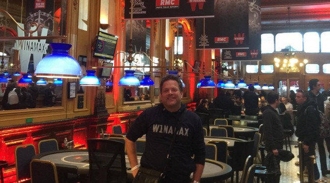 Georg Nuhr runnt bei der Winamax Poker Tour in Paris
